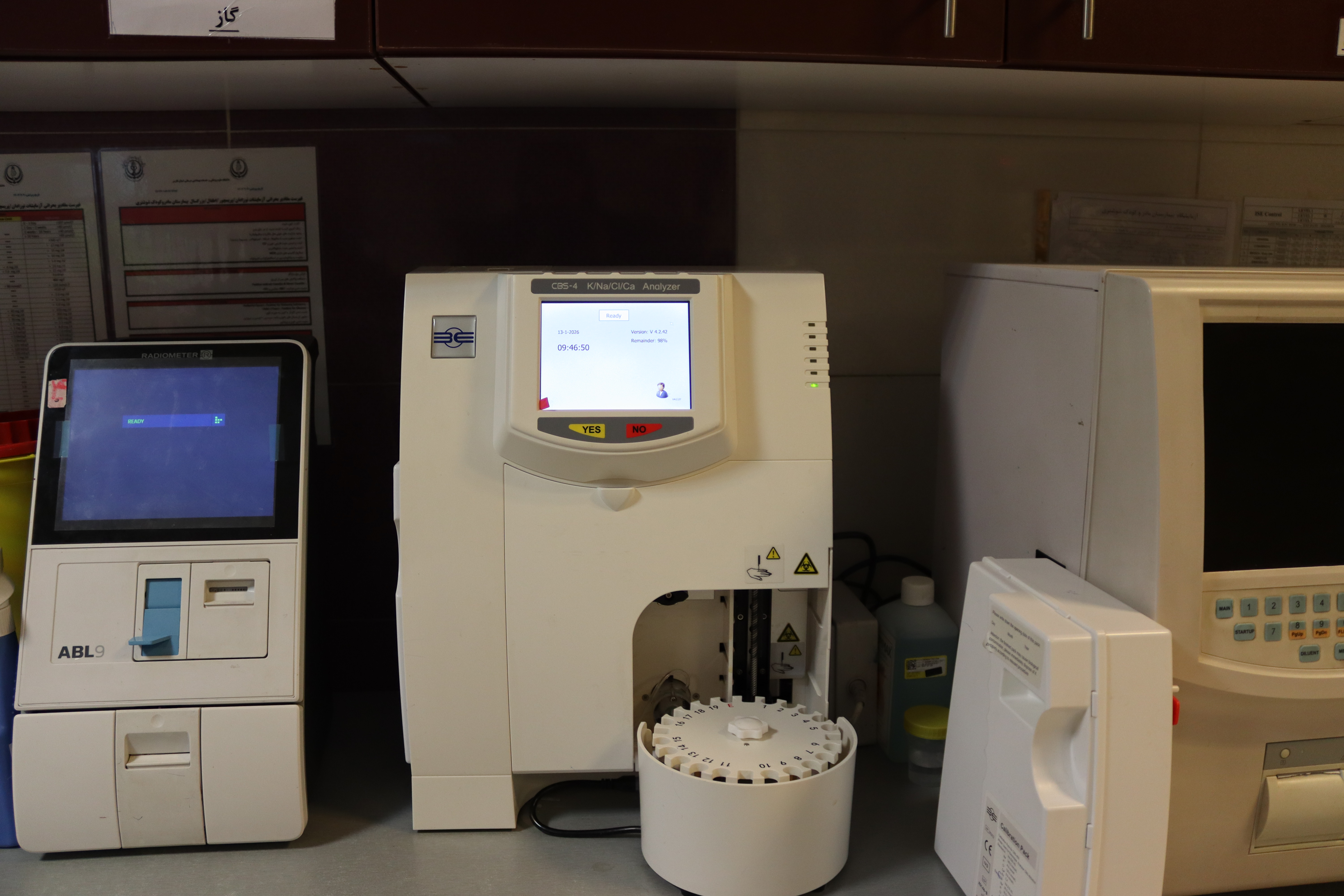 دستگاه الکترولیت آنالایزر