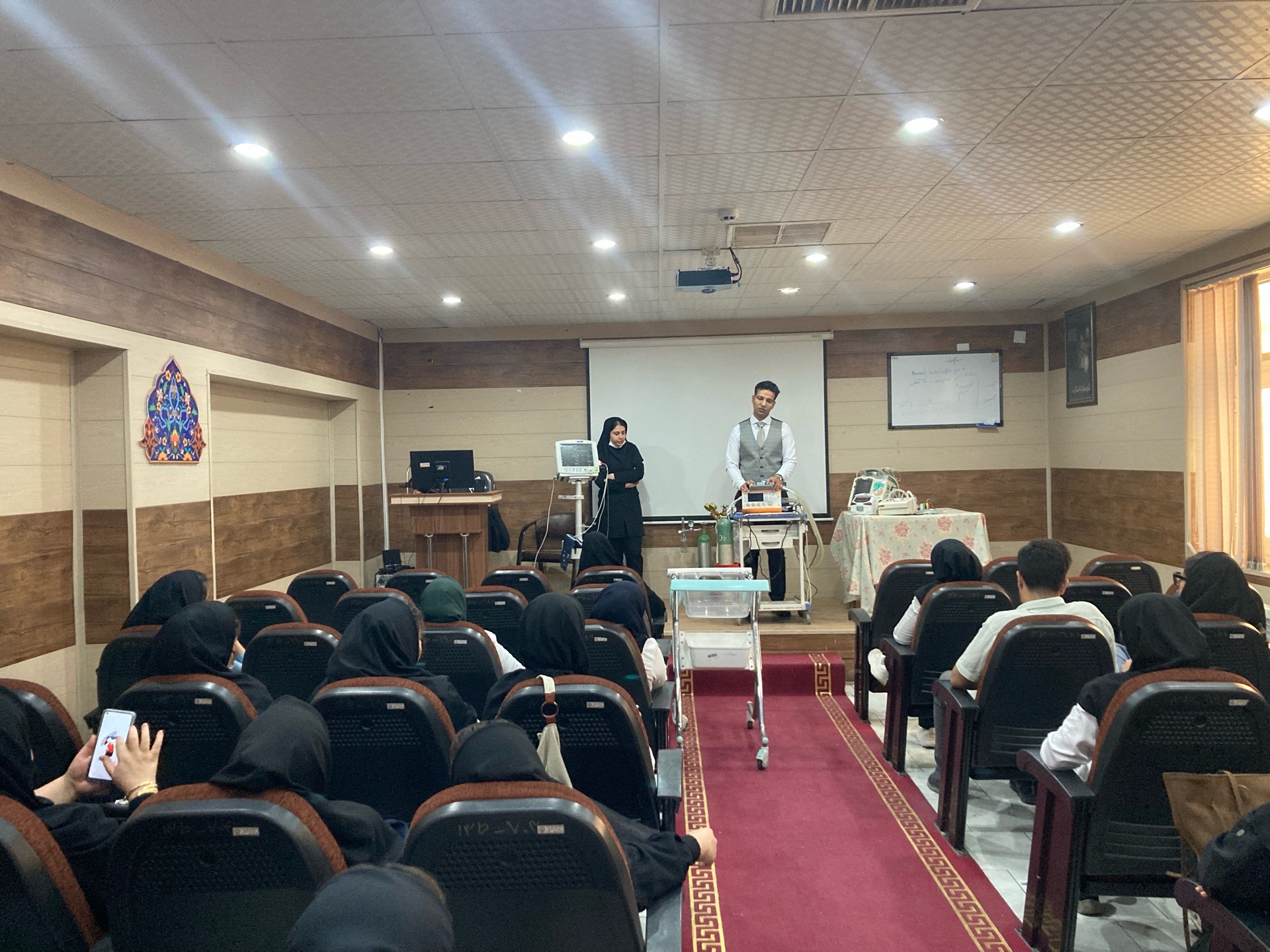 کلاس آموزشی تجهیزات پزشکی