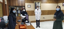 آیین گرامیداشت هفته دولت و روز کارمند در بیمارستان مادر و کودک شوشتری