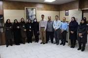 دیدار تیم پشتیبان بیمارستان مادر و کودک شوشتری با سرپرست جدید بیمارستان، دکتر «اشکان نیک آیین»