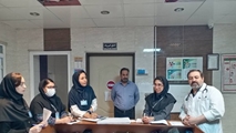 بازدید ایمنی از واحد بستری زنان از سوی تیم مدیریت اجرایی بیمارستان مادر و کودک شوشتری
