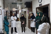بازدید ایمنی از واحد بلوک زایمان از سوی تیم مدیریت اجرایی بیمارستان مادر و کودک شوشتری