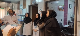 بازدید ایمنی واحد نوزادان از سوی تیم مدیریت اجرایی بیمارستان مادر و کودک شوشتری