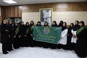 حضور پرشور خادمان حرم مطهر رضوی در بیمارستان مادر و کودک شوشتری