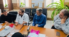 برگزاری کمیته بررسی تجهیزات مصرفی در بیمارستان مادر و کودک شوشتری با هدف ارتقای کیفیت خدمات درمانی