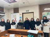 بازدید تیم ارزیاب دانشگاه علوم پزشکی و خدمات بهداشتی درمانی شیراز از بیمارستان مادر و کودک شوشتری در راستای پویش ترویج تغذیه انحصاری با شیر مادر