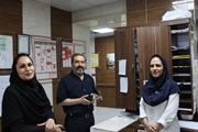 بازدید شبانه رئیس و مدیر بیمارستان مادر و کودک شوشتری از واحد های درمانی