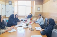 نشست اعضا کمیته منابع انسانی و سلامت اداری در بیمارستان مادر و کودک شوشتری تشکیل شد