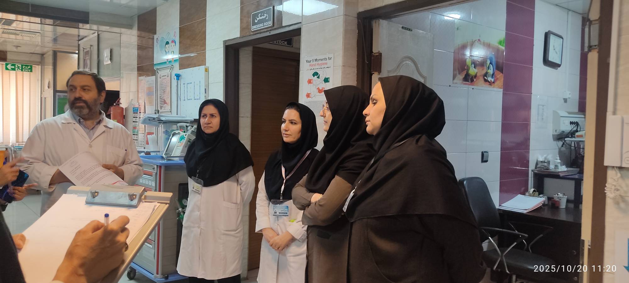 بازدید ایمنی واحد نوزادان