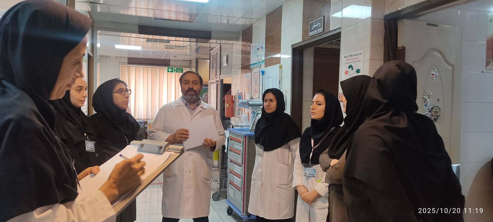 بازدید ایمنی واحد نوزادان